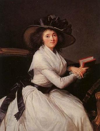 eisabeth Vige-Lebrun Portrait of Marie Charlotte Bontemps Germany oil painting art